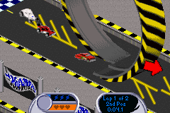 Hot Wheels Velocity X screenshot 4 for GameBoy Advance